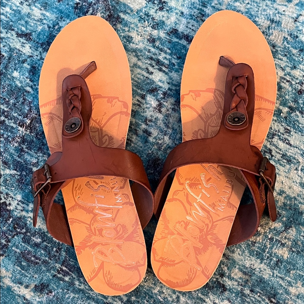 Blowfish Sandals size 9 brown